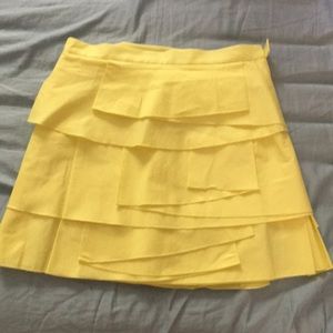 BCBG MAXAZRIA tiered mini skirt